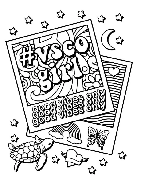 VSCO Coloring pages 5