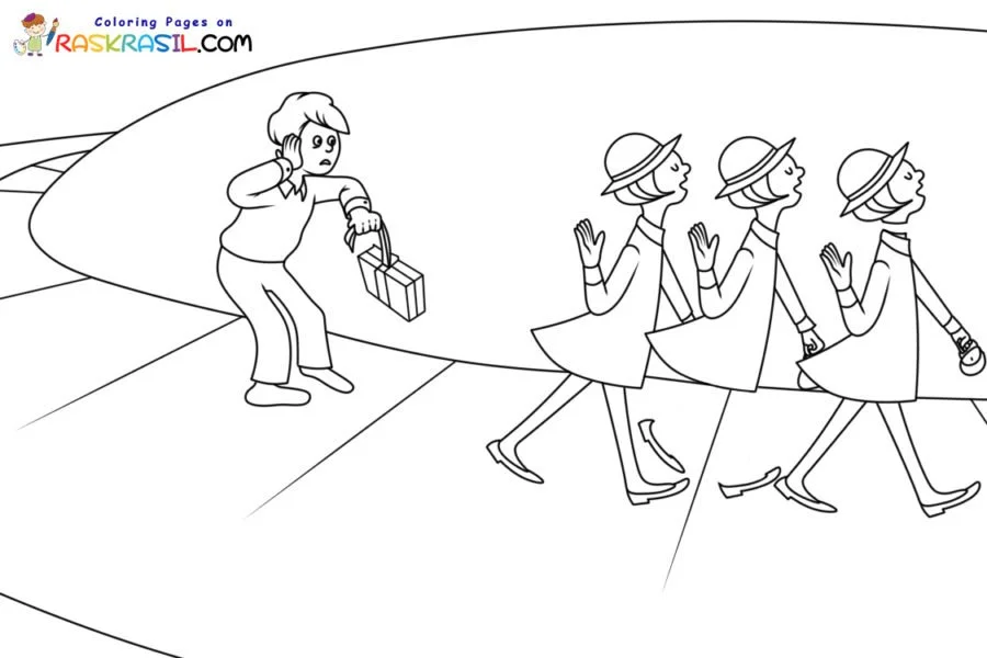 Wacky Wednesday Coloring Pages 5