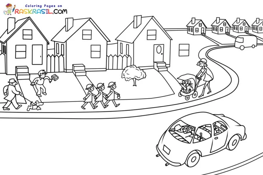 Wacky Wednesday Coloring Pages 7