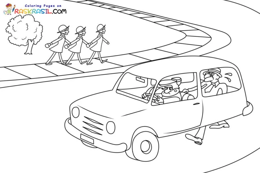 Wacky Wednesday Coloring Pages 8