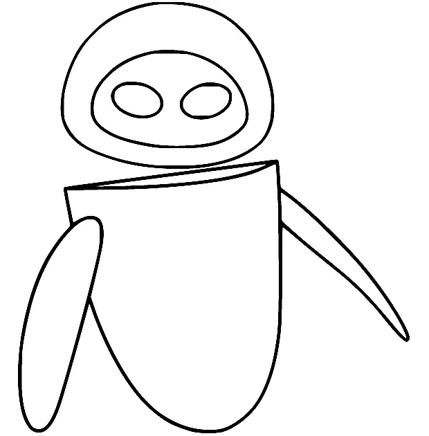 Wall E Para Colorear 14
