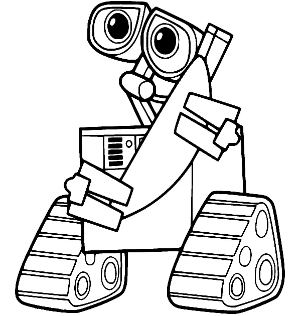 Wall E Para Colorear 23