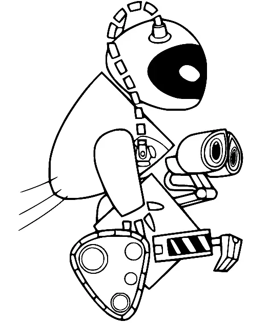 Wall E Para Colorear 25