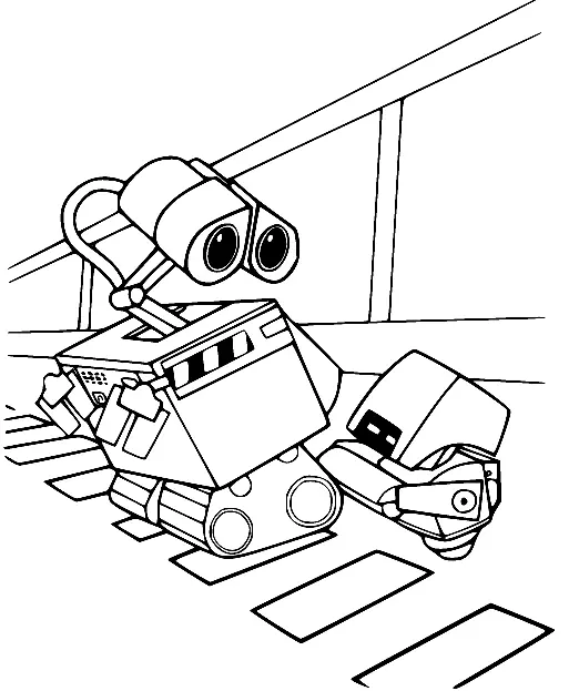Wall E Para Colorear 29