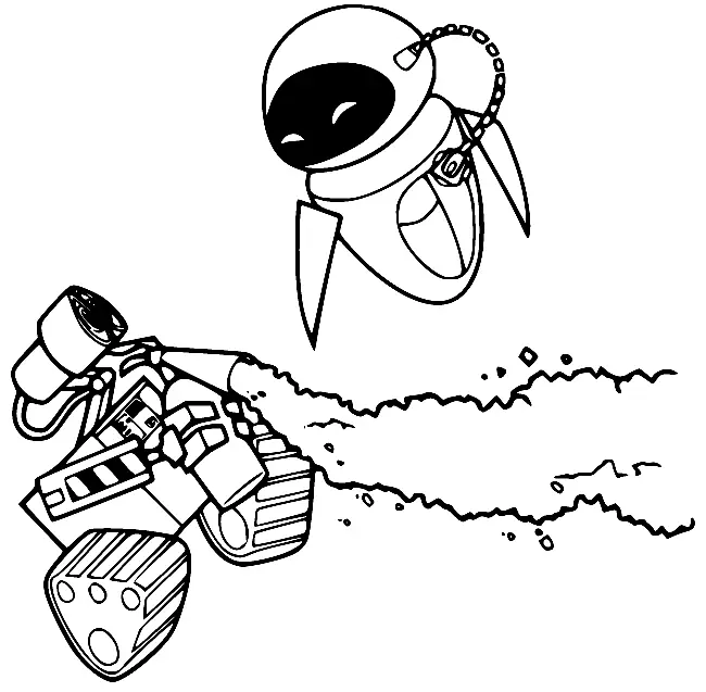 Wall E Para Colorear 35
