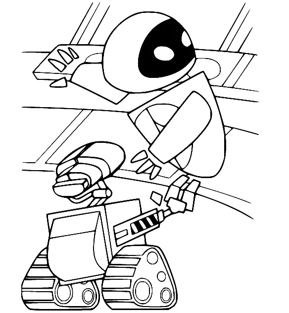 Wall E Para Colorear 36