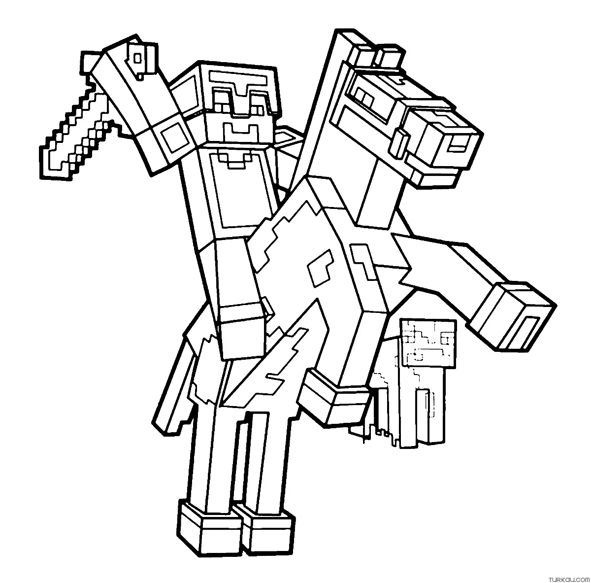 Desenhos de Warden Para Colorir 4