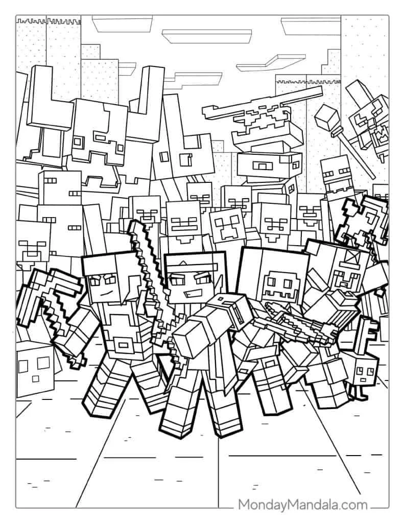 Desenhos de Warden Para Colorir 7