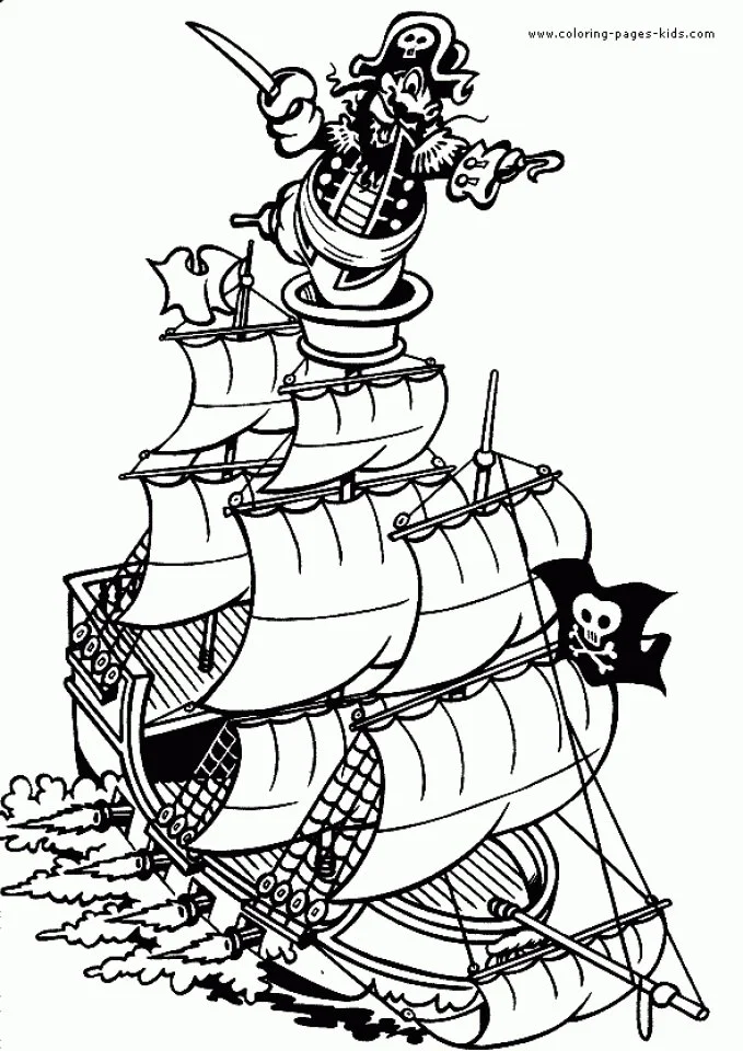Desenhos de Navios de Guerra Para Colorir 29