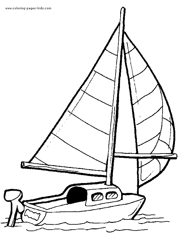 Wassertransport Ausmalbilder 8