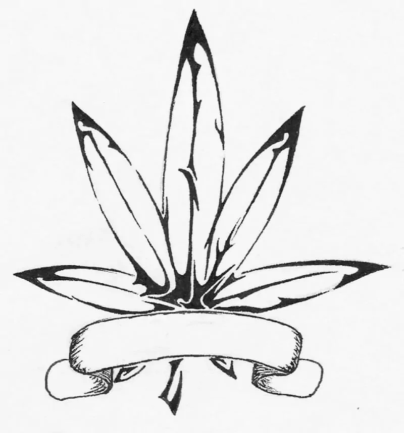 Weed Coloring pages