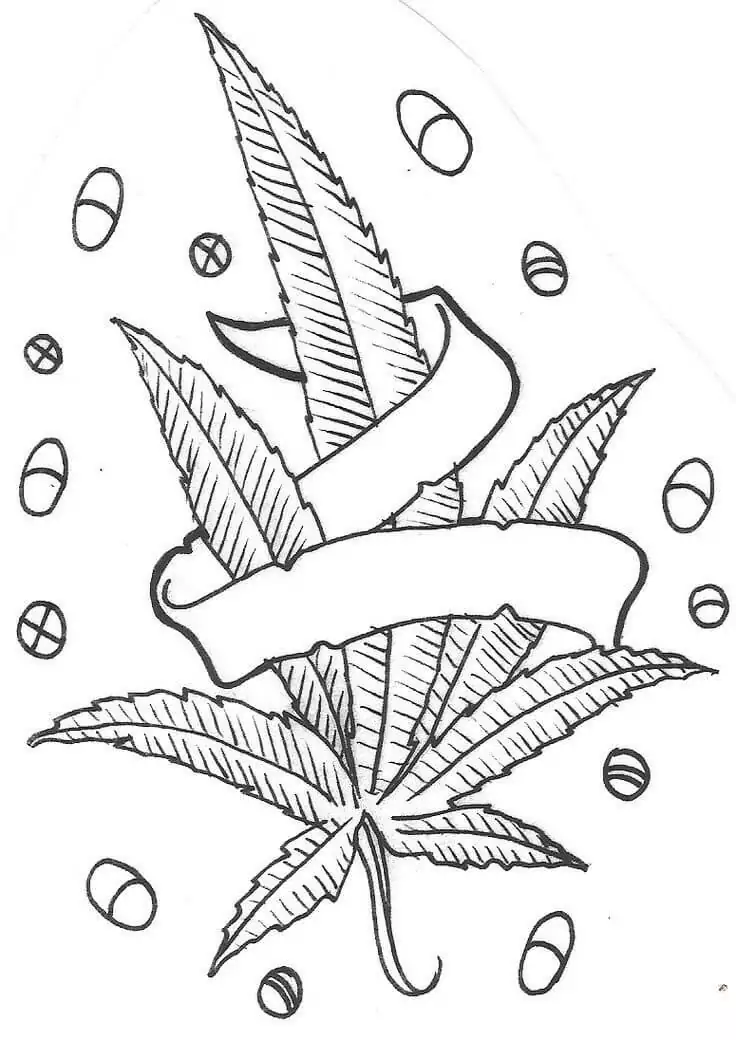 Maleza pginas para colorear 7
