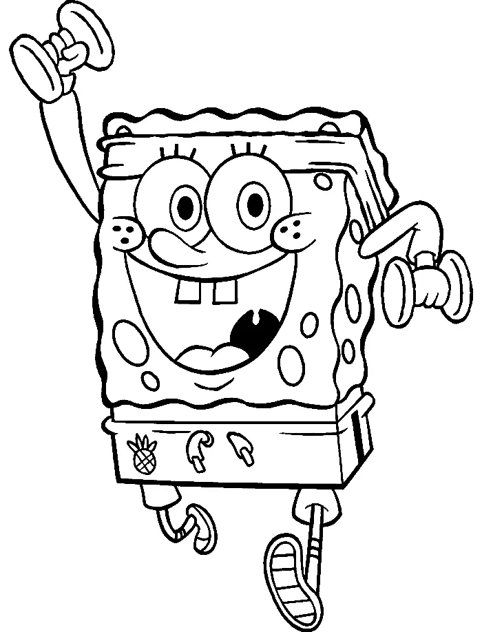 Weightlifting Coloring Pages 2