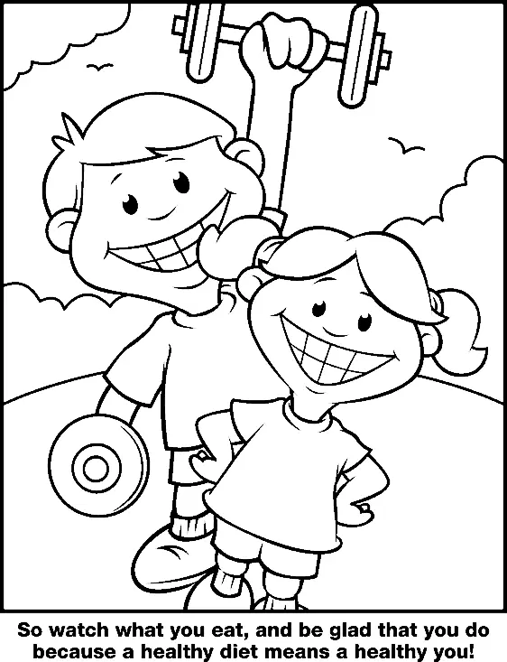 Weightlifting Coloring Pages 41