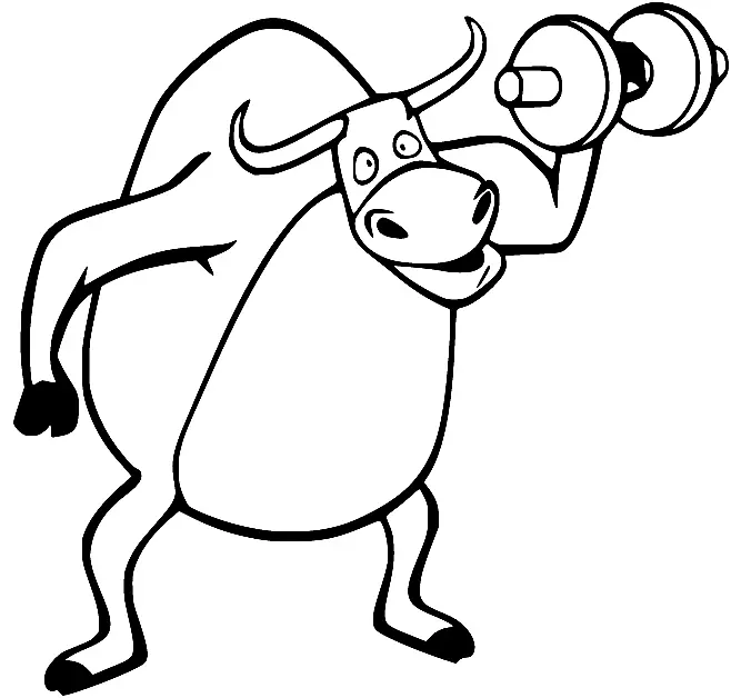 Weightlifting Coloring Pages 52