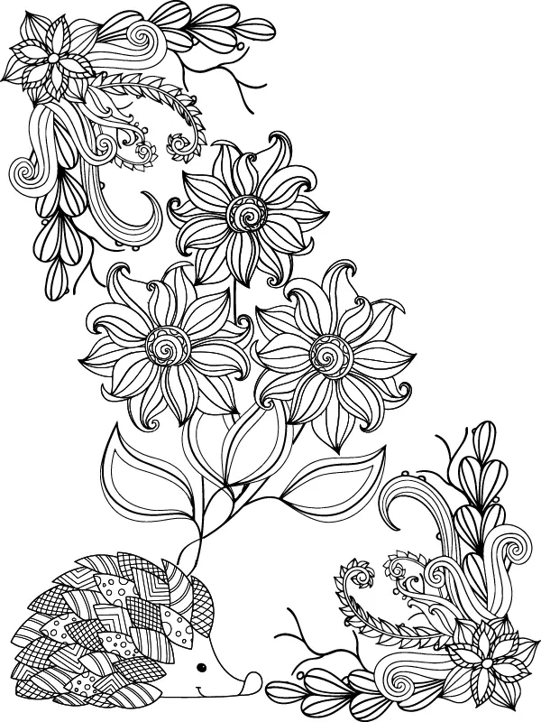 Ccaprichosas Para Colorear 6