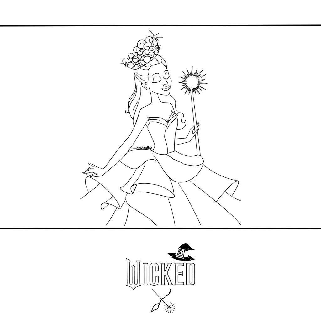 Wicked Coloring Pages 1