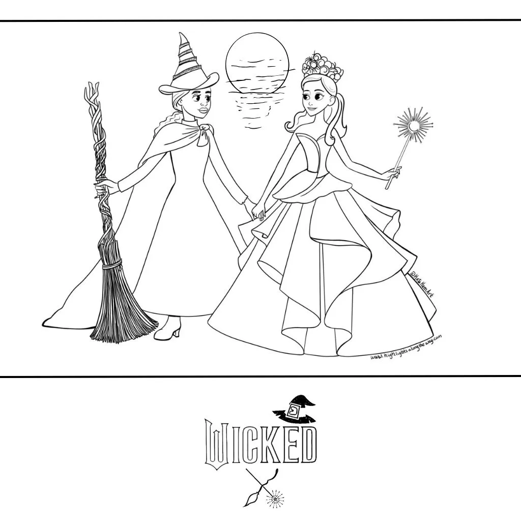 Wicked Coloring Pages 13