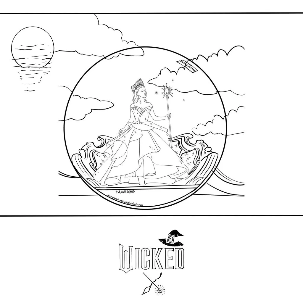 Wicked Coloring Pages 16
