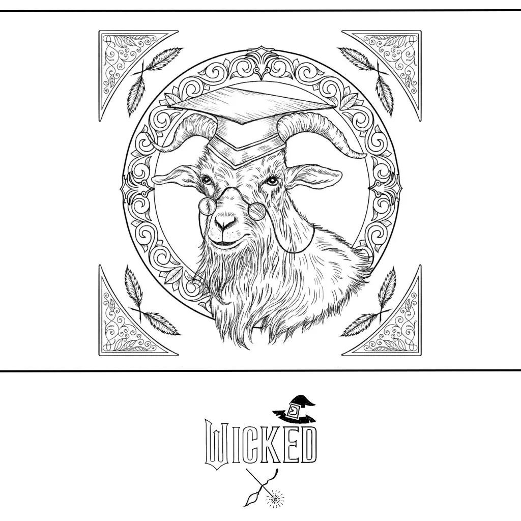 Wicked Coloring Pages 7