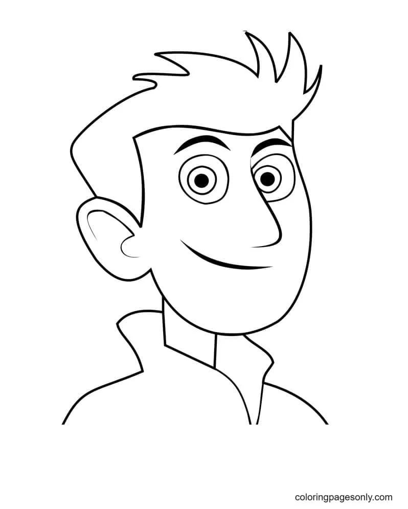 Wild Kratts Para Colorear 24