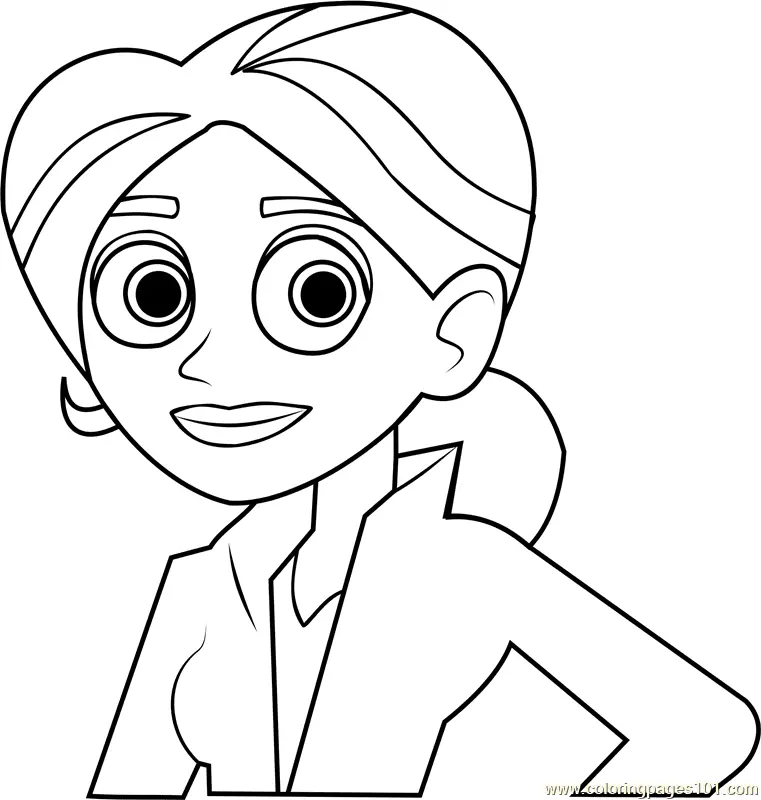 Wild Kratts Para Colorear 48