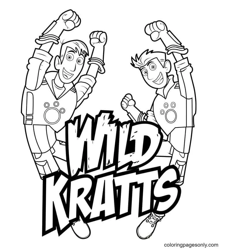 Wild Kratts Para Colorear 7