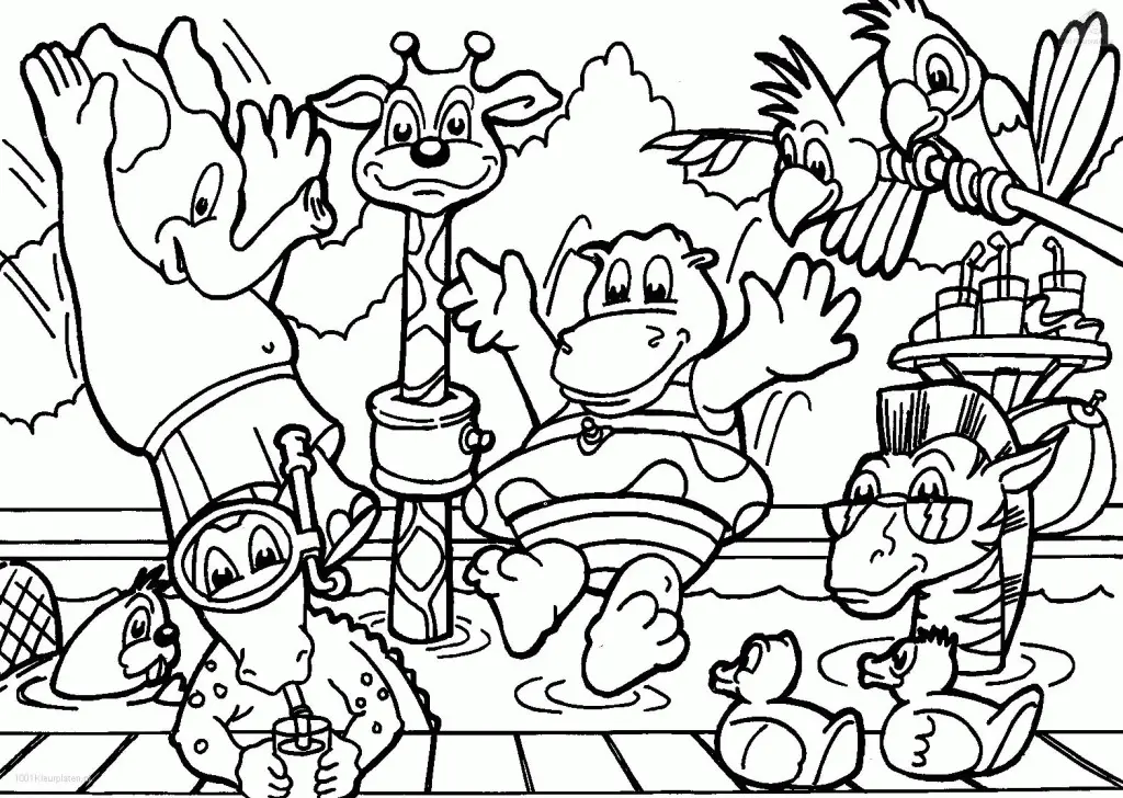 Vida Salvaje Para Colorear 26