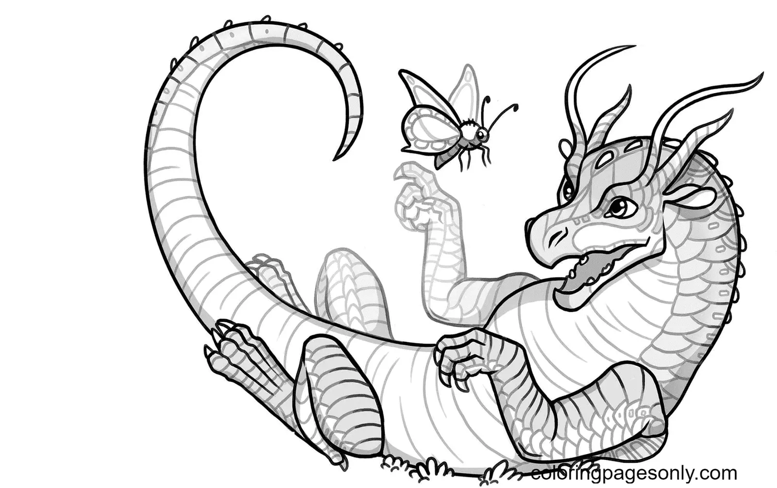 Desenhos de Asas de Fogo Para Colorir 9