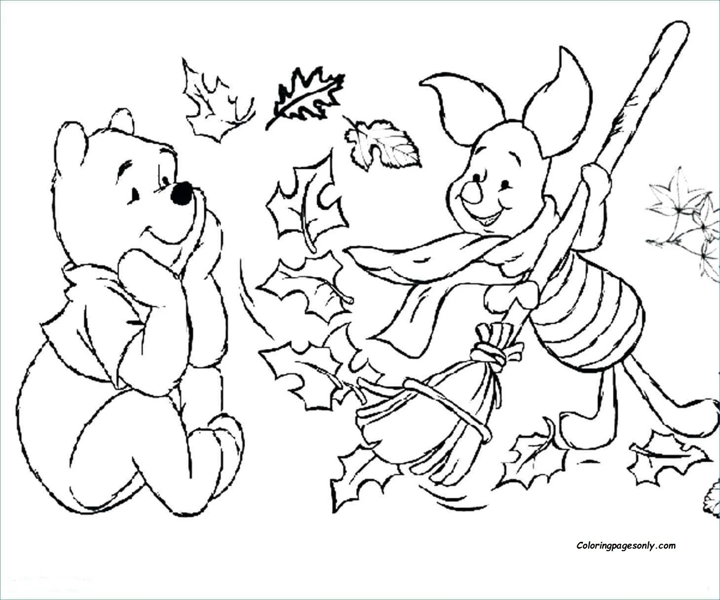 Winnie The Pooh Coloring Pages 1