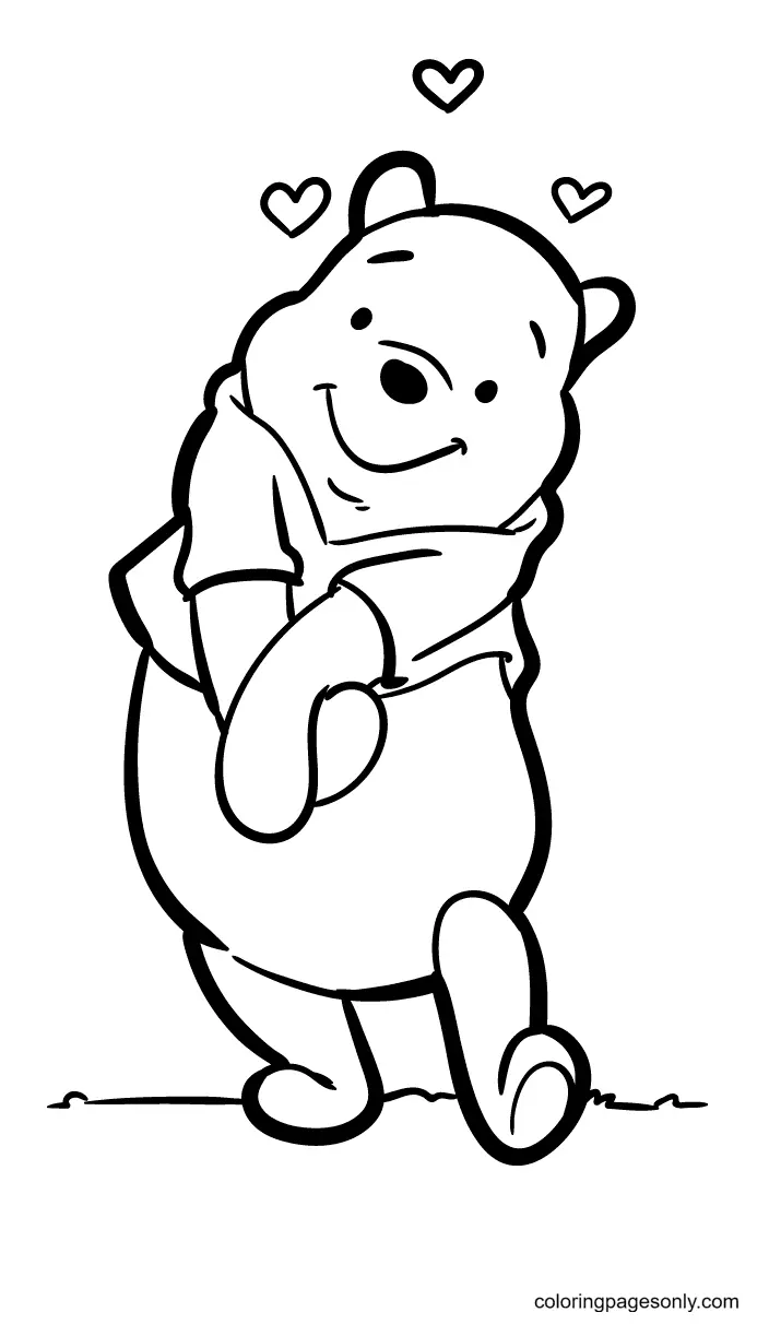 Winnie The Pooh Coloring Pages 10