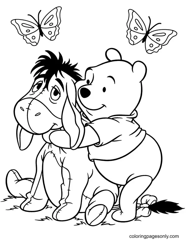 Winnie The Pooh Coloring Pages 11