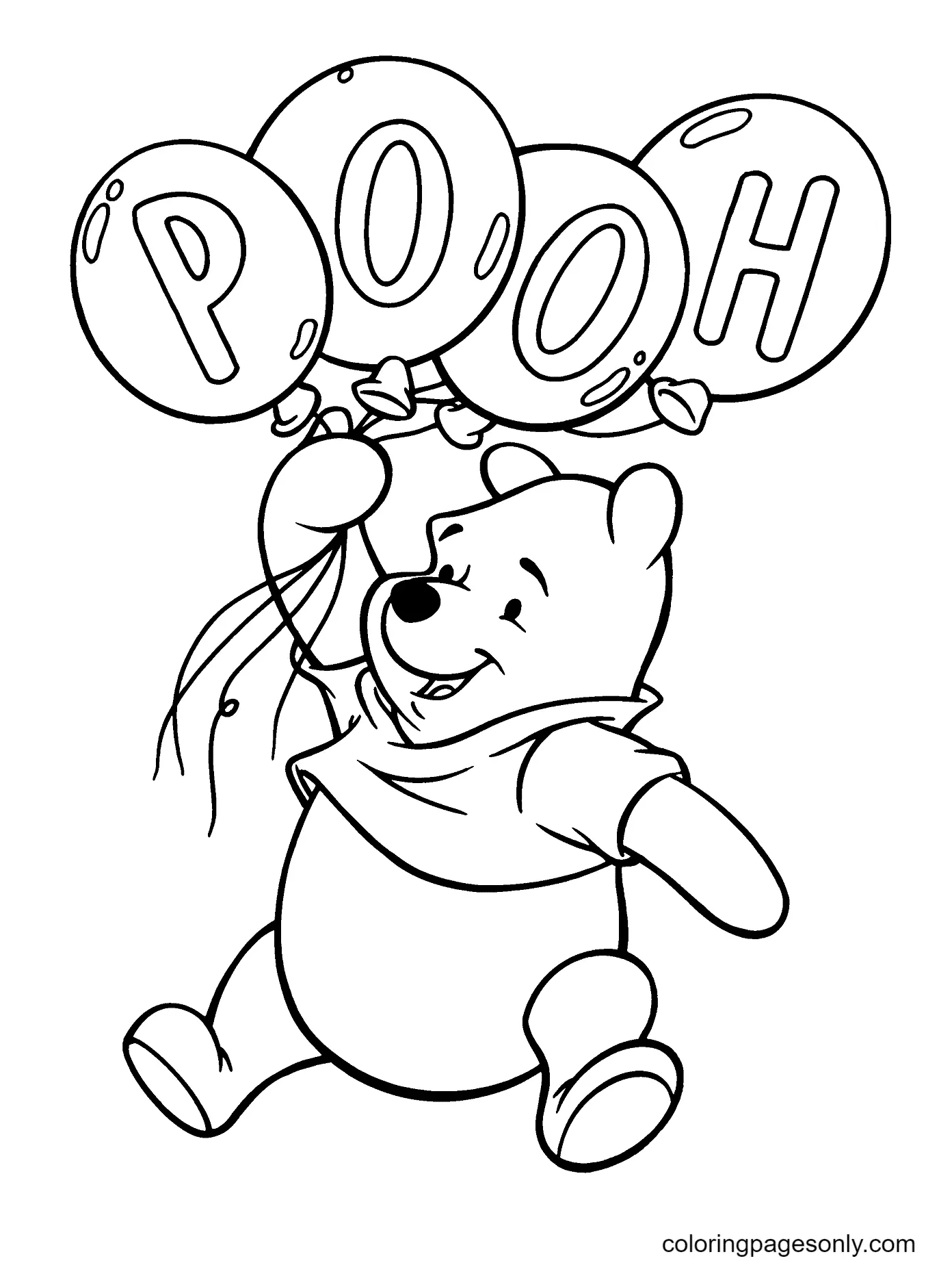 Winnie The Pooh Coloring Pages 14