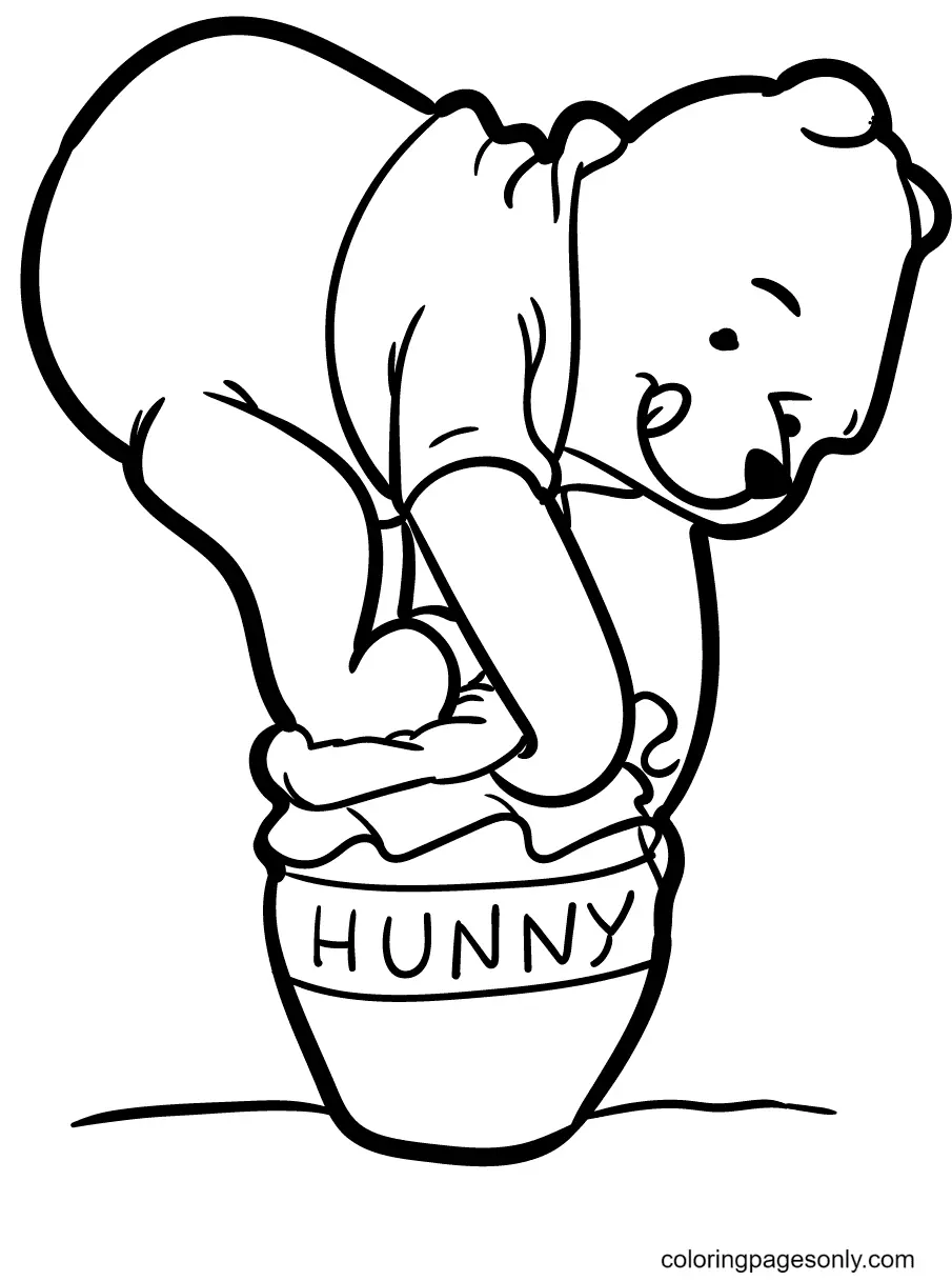 Winnie The Pooh Coloring Pages 21