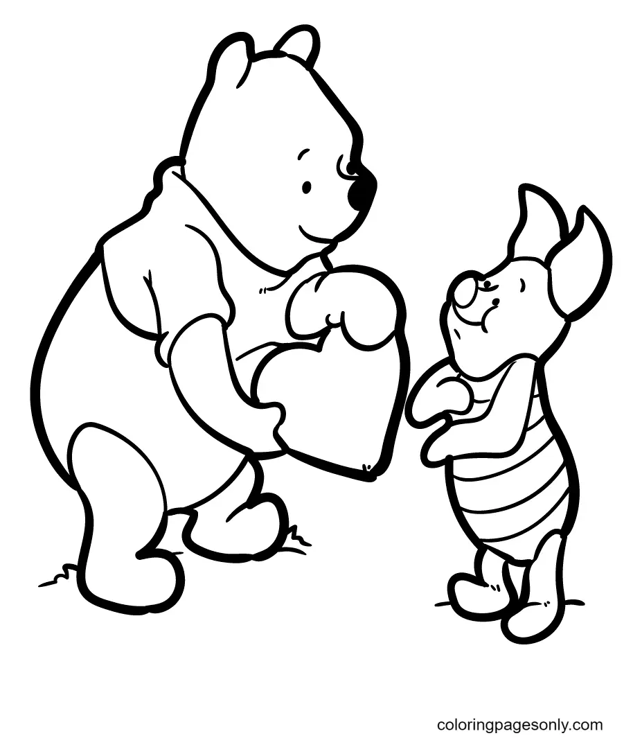 Winnie The Pooh Coloring Pages 24
