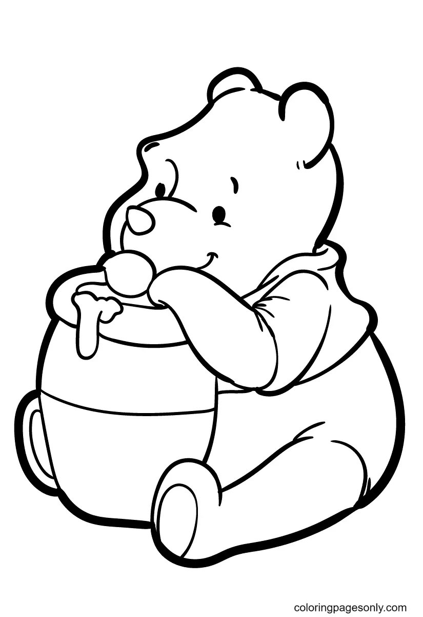 Winnie The Pooh Coloring Pages 28