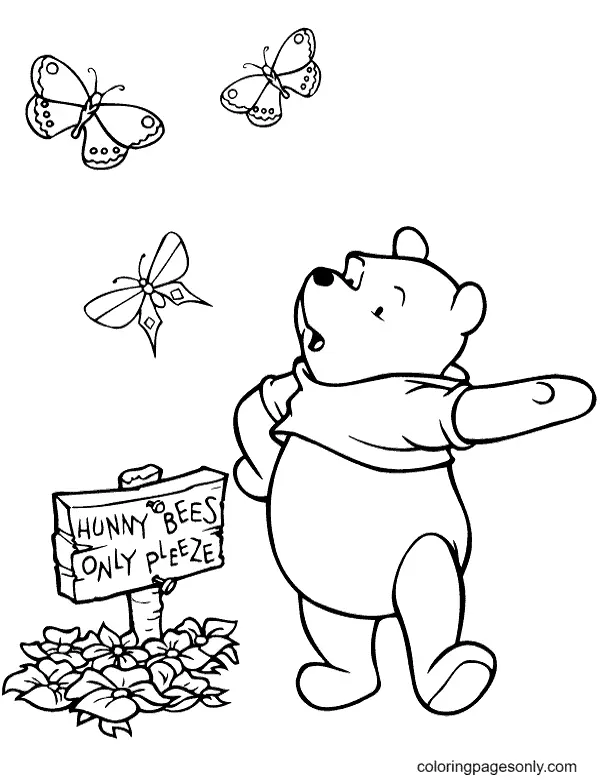 Winnie The Pooh Coloring Pages 29