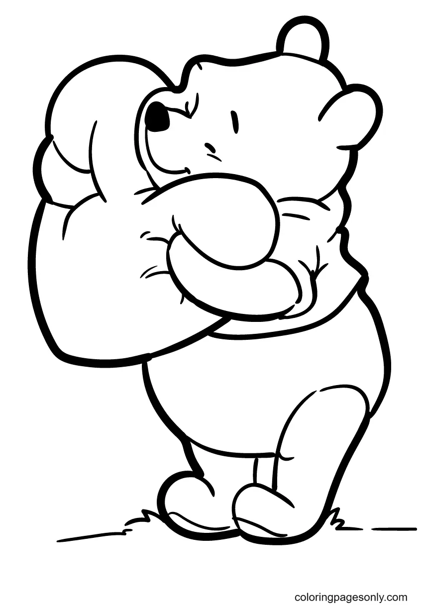 Winnie The Pooh Coloring Pages 3