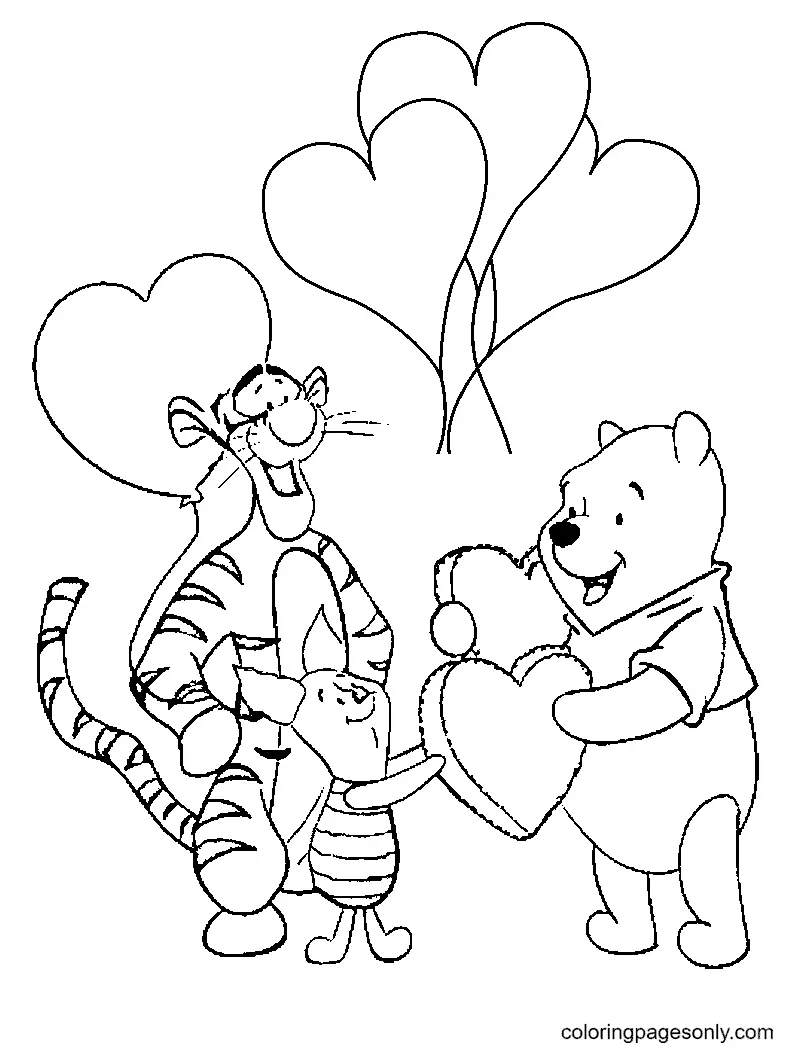 Winnie The Pooh Coloring Pages 31