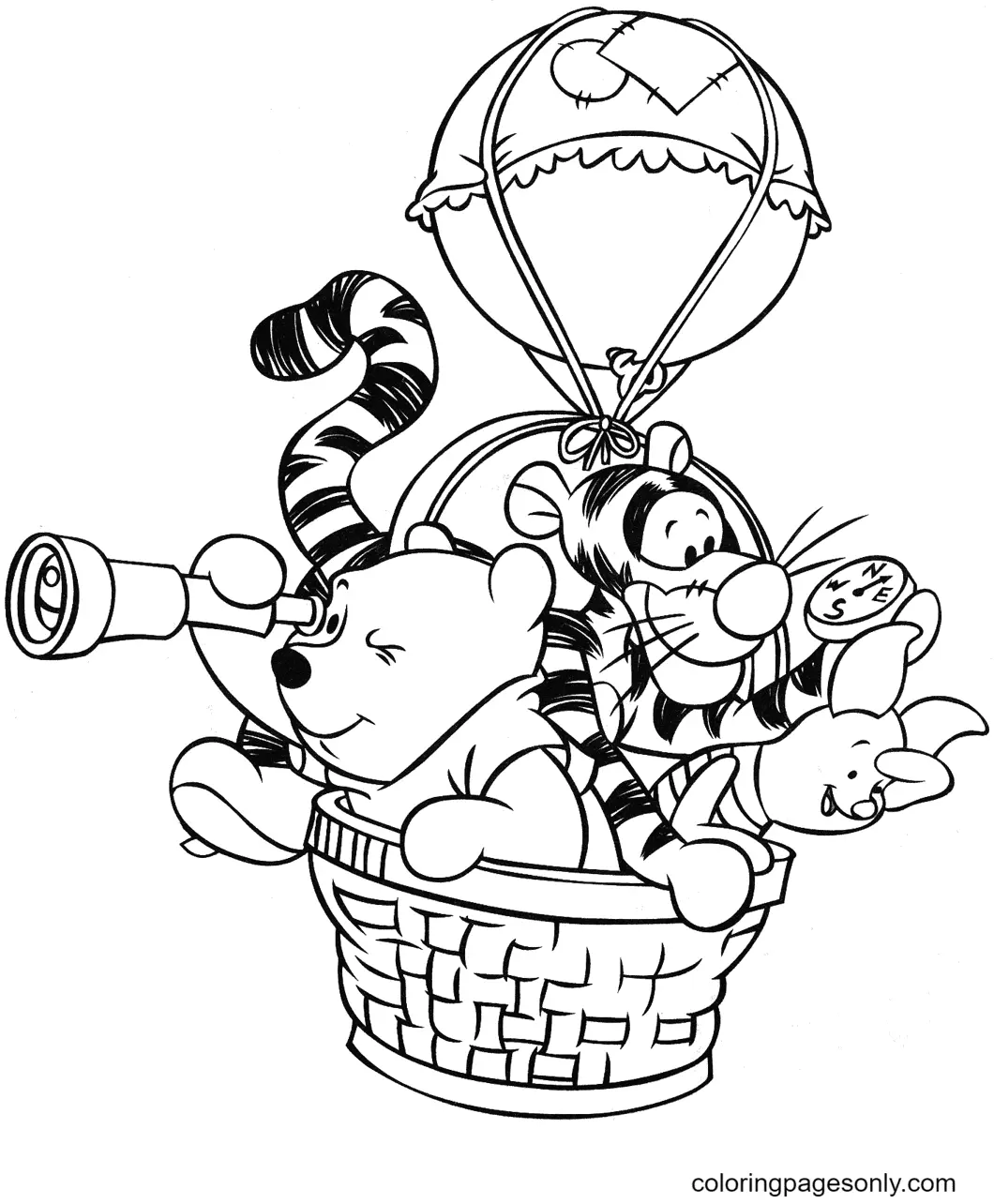 Winnie The Pooh Coloring Pages 33