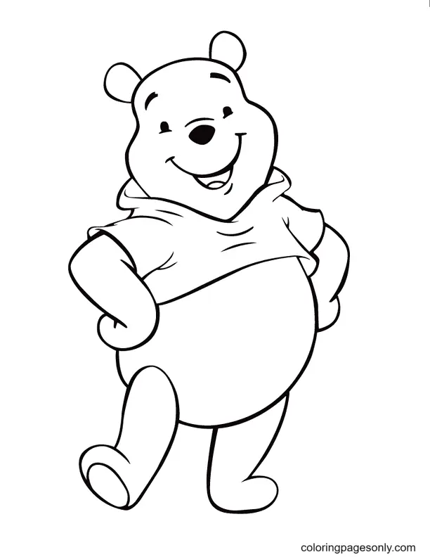 Winnie The Pooh Coloring Pages 34
