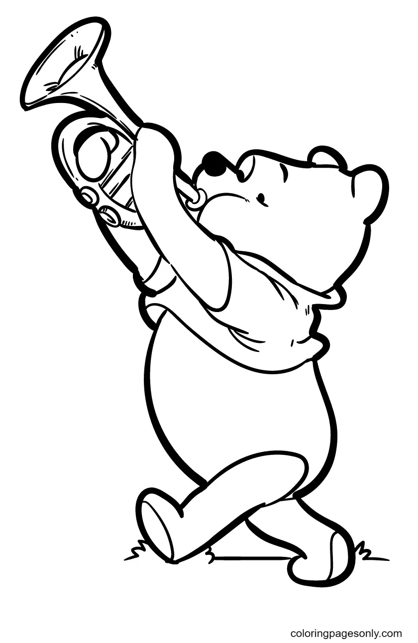 Winnie The Pooh Coloring Pages 35