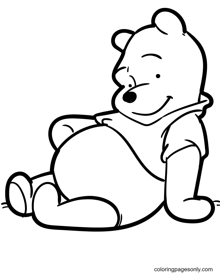 Winnie The Pooh Coloring Pages 38