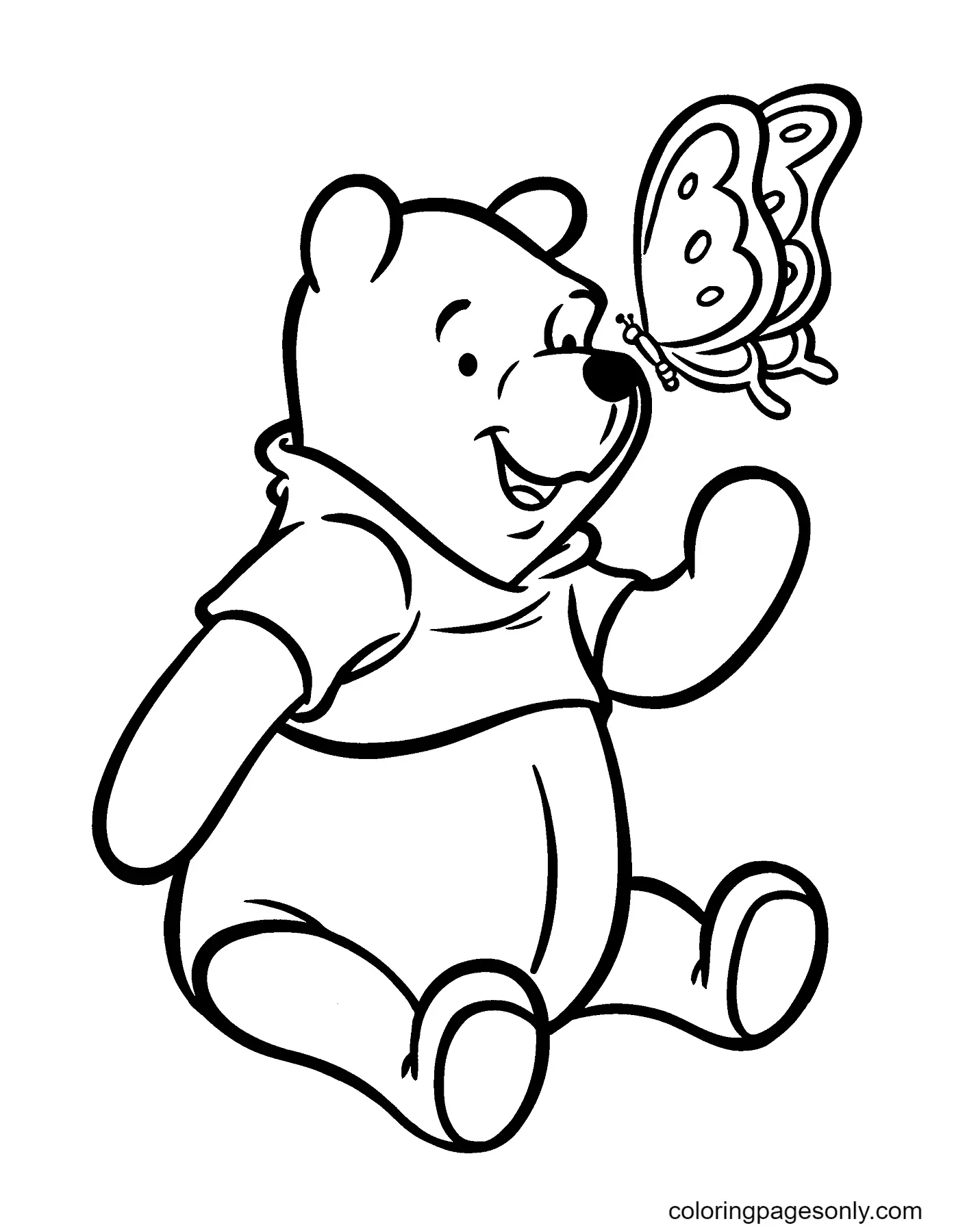 Winnie The Pooh Coloring Pages 41