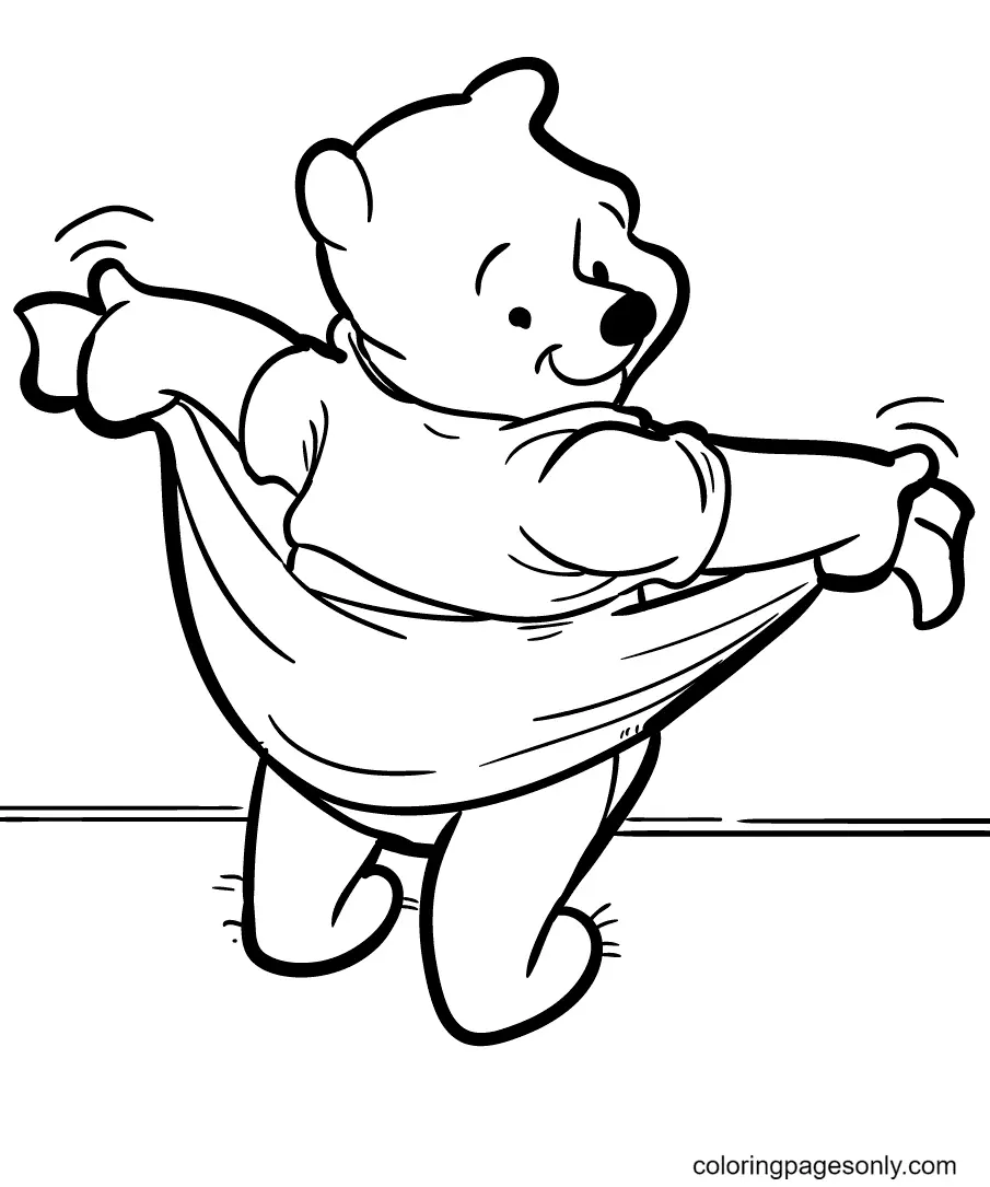 Winnie The Pooh Coloring Pages 46