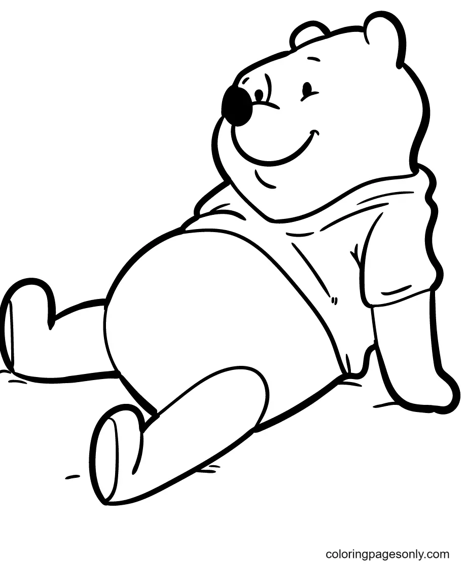 Winnie The Pooh Coloring Pages 51