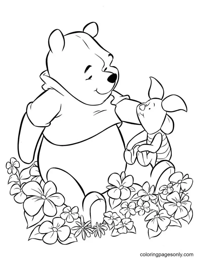 Winnie The Pooh Coloring Pages 58