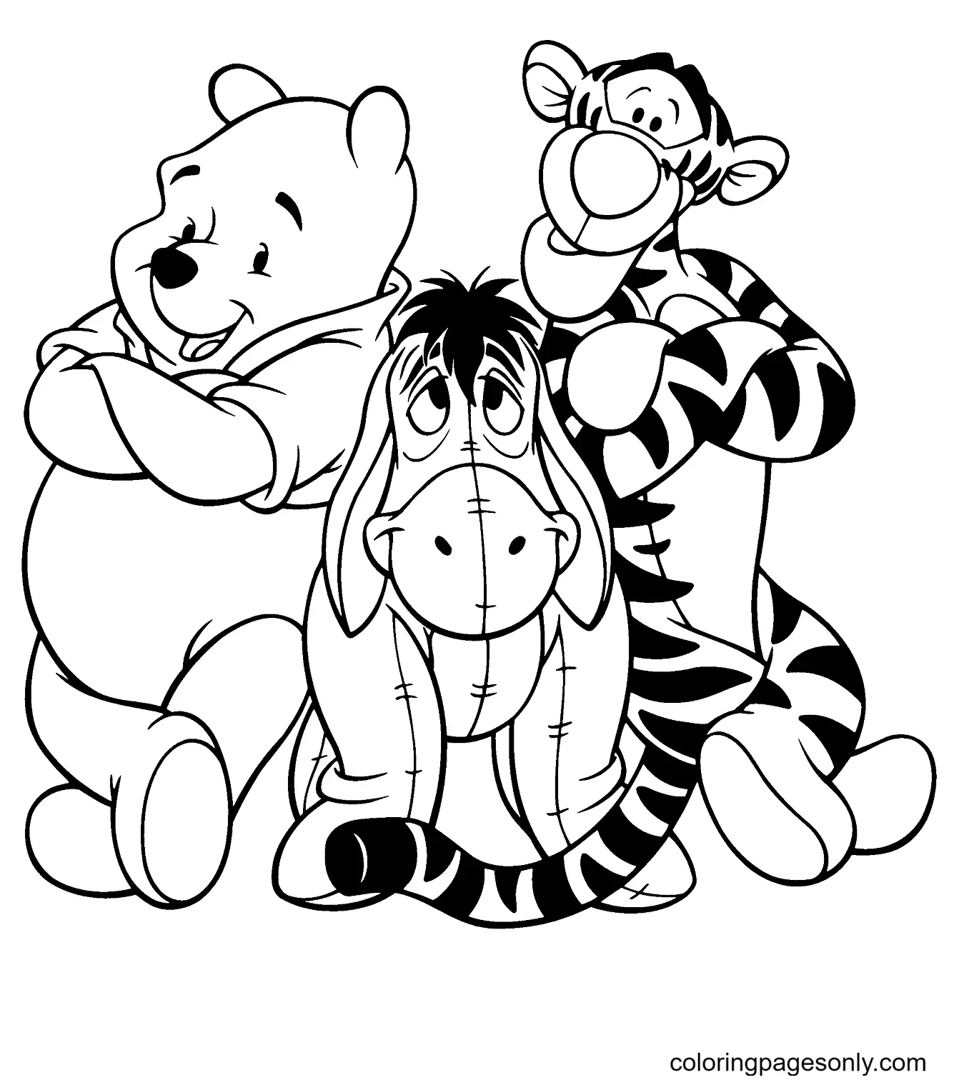 Winnie The Pooh Coloring Pages 8