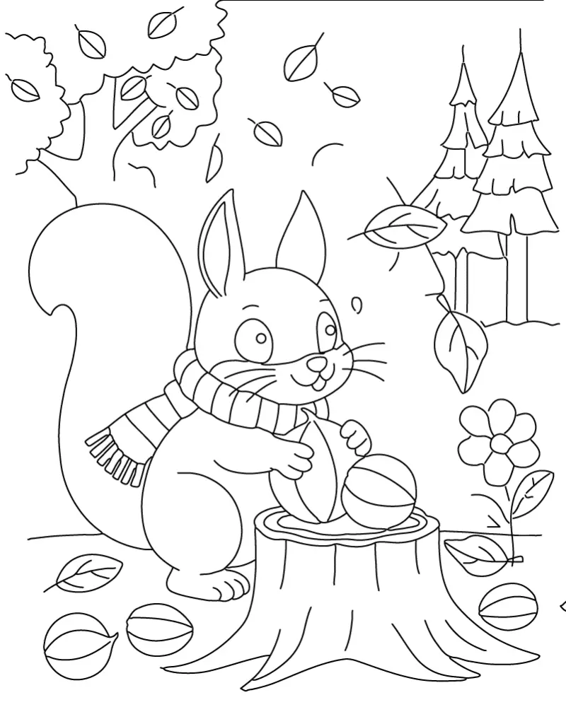 Winter Adult Coloring Pages 10