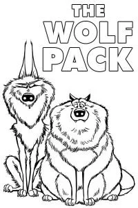 Wolf Ausmalbilder 128